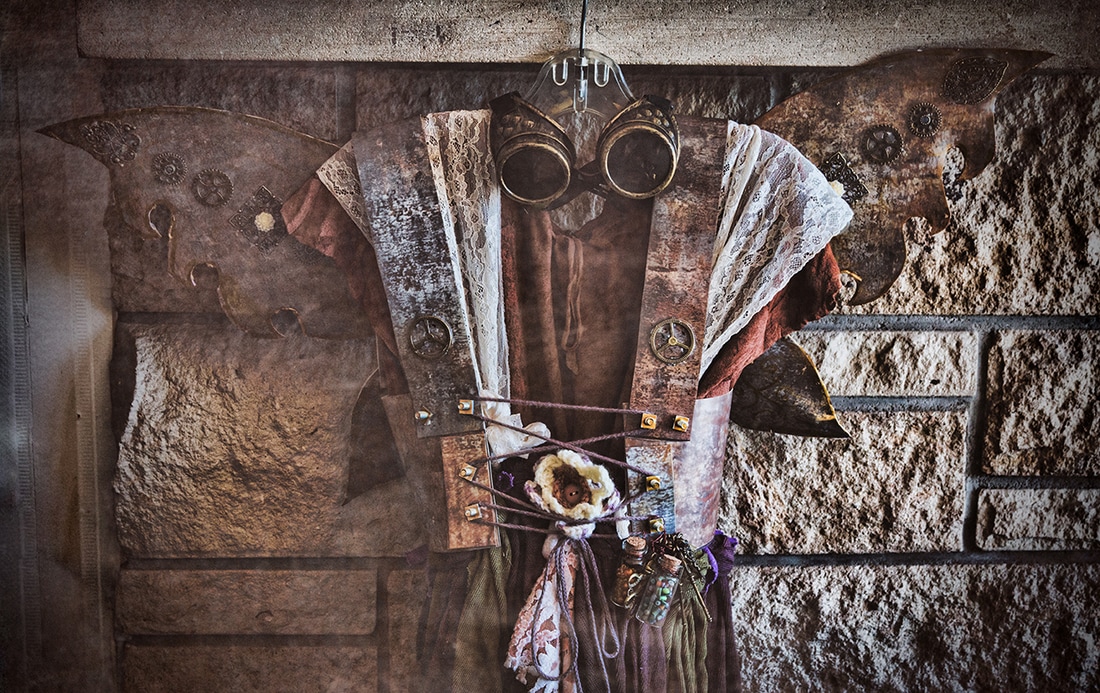 Steampunk fairy costume