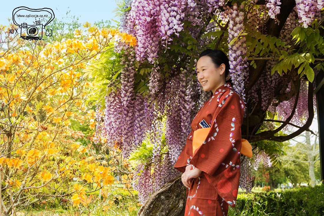 Japanese Kimono Portrait